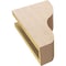 Ekena Millwork 4"W x 8"D x 12"H Classic Greensboro Rough Cedar Woodgrain TimberThane Corbel, Primed Tan CORUR04X08X12GRNRCPR - alternate 5